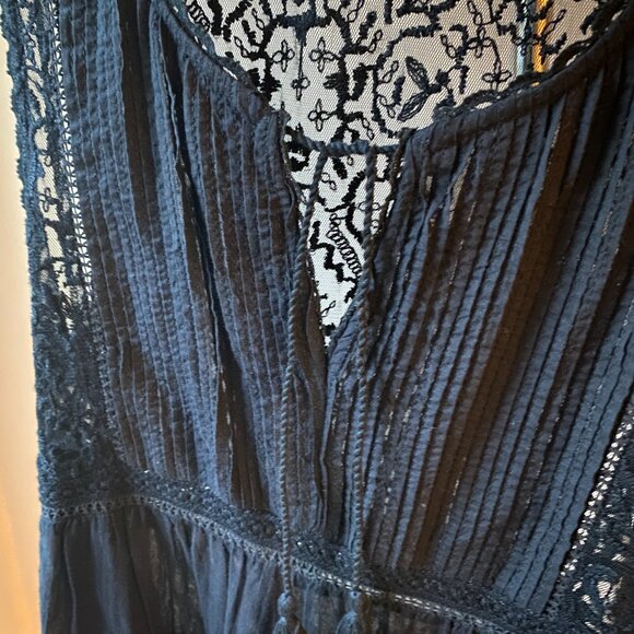 Joie Black Lace Blouse - Picture 3 of 5